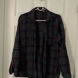 Plaid Flannel Shirt
